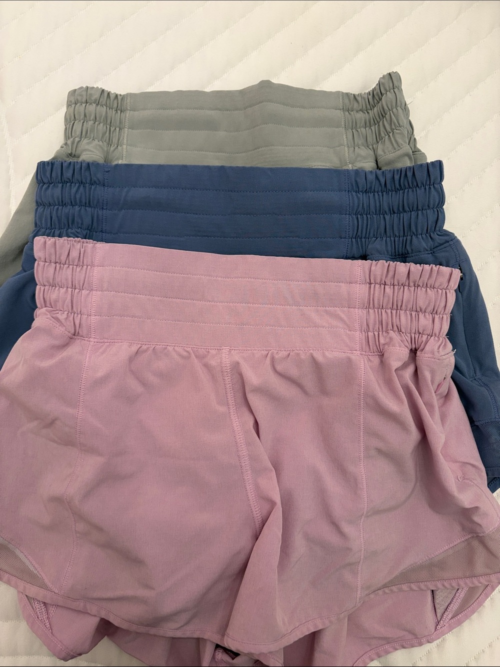 lululemon athletica Women's Athletic Shorts — Pink, Sage, Blue - Picture 8 of 12